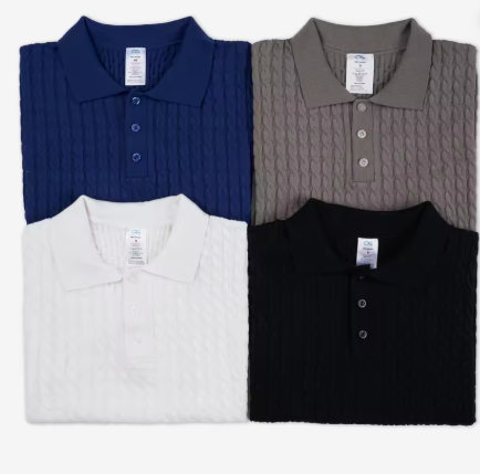 Gyrn™ Cable Knit Button Shirt